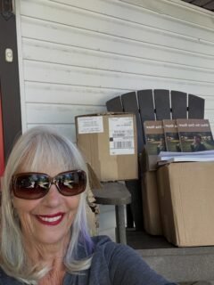 Books arrived early, safe and sound. Always a relief! To begin, launching in Toronto, Gravenhurst, Cobourg and Haliburton. Watch this space for details. I’d love to see you there.