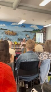 The Muskoka Authors Association’s Tall Pine Tales at the Gravenhurst Library had a terrific audience and wonderful readers. It was my pleasure to work with everyone, including the wonderful staff at GHL. #beverleybrewer #authorsofinstagram #gravenhurstlibrary #Gravenhurst #muskoka