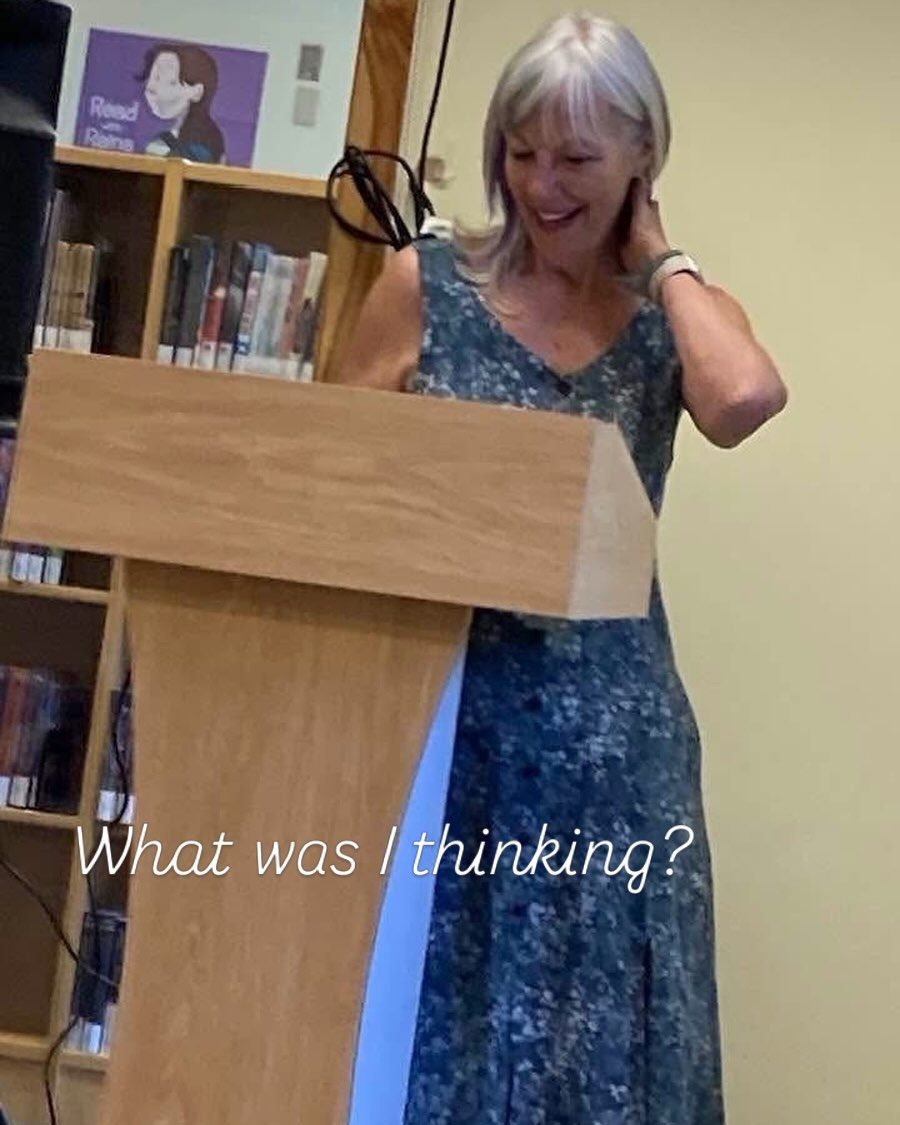 Reading from Dance into the Light at Tall Pine Tales in Port Carling.
